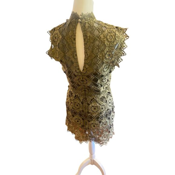 CATHERINE DEANE Kate Mini Dress Size 6 MSRP: $750 - Picture 7 of 8